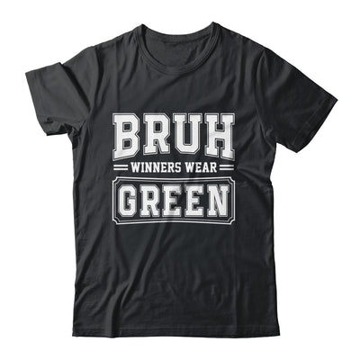 Green Field Day Team Spirit Bruh Winners Wear Green Shirt & Hoodie | siriusteestore