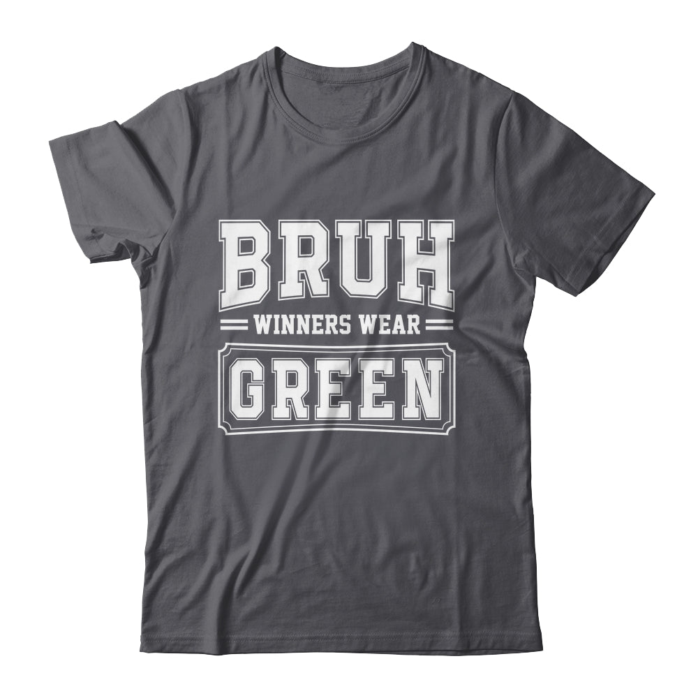 Green Field Day Team Spirit Bruh Winners Wear Green Shirt & Hoodie | siriusteestore