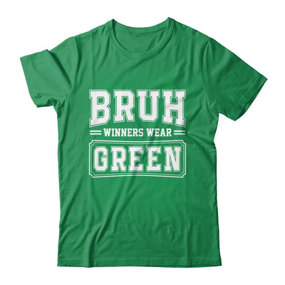 Green Field Day Team Spirit Bruh Winners Wear Green Shirt & Hoodie | siriusteestore