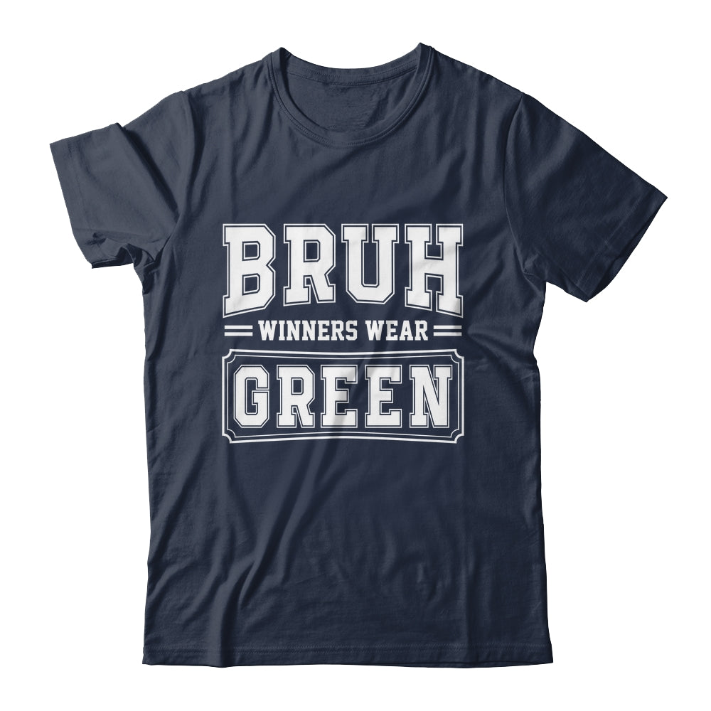 Green Field Day Team Spirit Bruh Winners Wear Green Shirt & Hoodie | siriusteestore