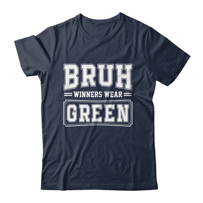 Green Field Day Team Spirit Bruh Winners Wear Green Shirt & Hoodie | siriusteestore