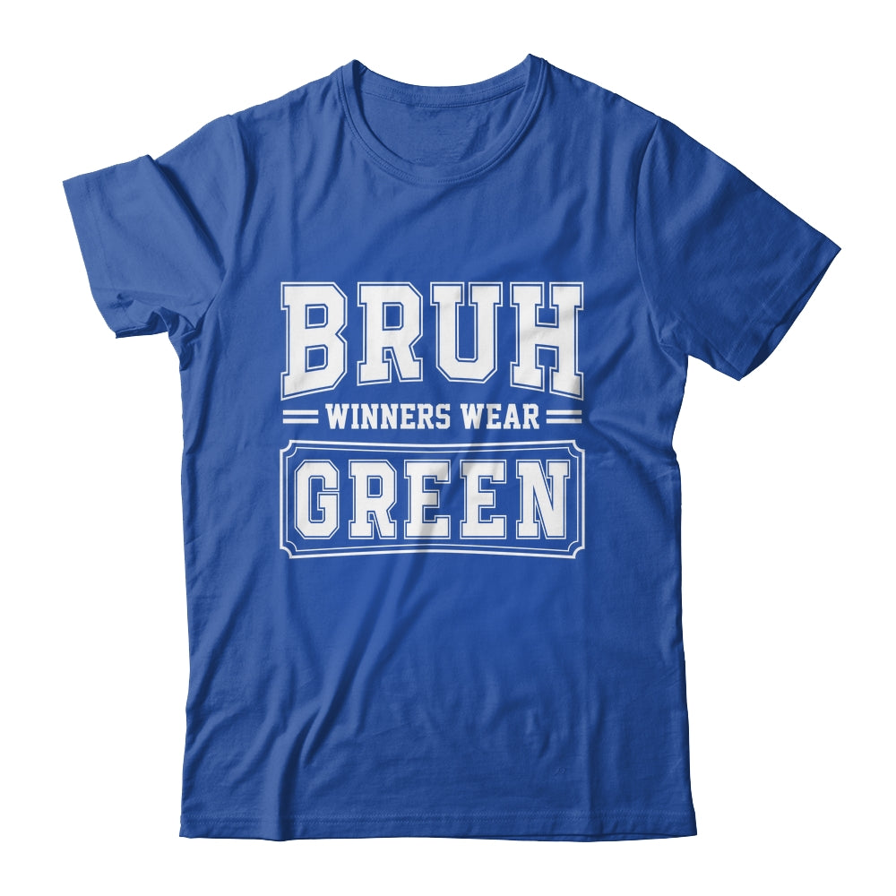 Green Field Day Team Spirit Bruh Winners Wear Green Shirt & Hoodie | siriusteestore