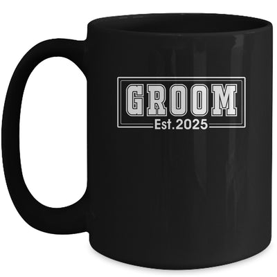 Groom Est 2025 Future Husband Bachelor Party Wedding Groom Mug | siriusteestore