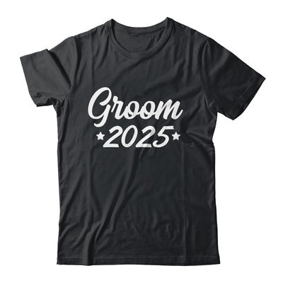 Groom Est 2025 Married Wedding Engagement Getting Ready Shirt & Hoodie | siriusteestore