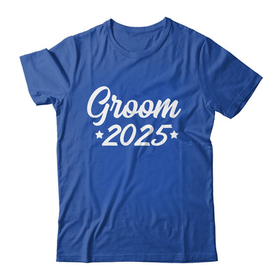 Groom Est 2025 Married Wedding Engagement Getting Ready Shirt & Hoodie | siriusteestore