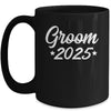 Groom Est 2025 Married Wedding Engagement Getting Ready Mug | siriusteestore