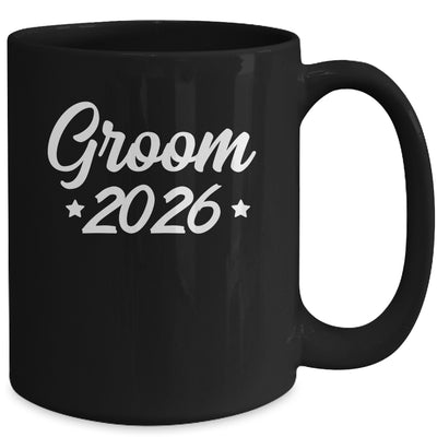 Groom Est 2026 Married Wedding Engagement Getting Ready Mug | siriusteestore