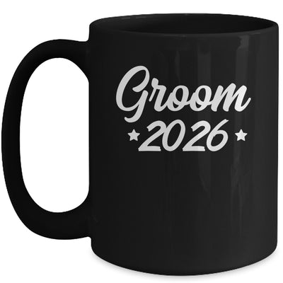 Groom Est 2026 Married Wedding Engagement Getting Ready Mug | siriusteestore