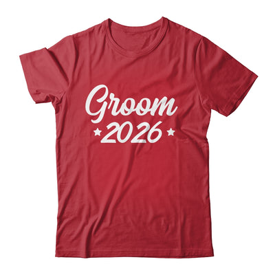 Groom Est 2026 Married Wedding Engagement Getting Ready Shirt & Hoodie | siriusteestore