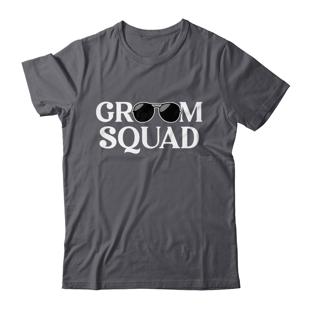 Groom Squad Sunglasses Wedding Bachelor Party Matching Shirt & Hoodie | siriusteestore