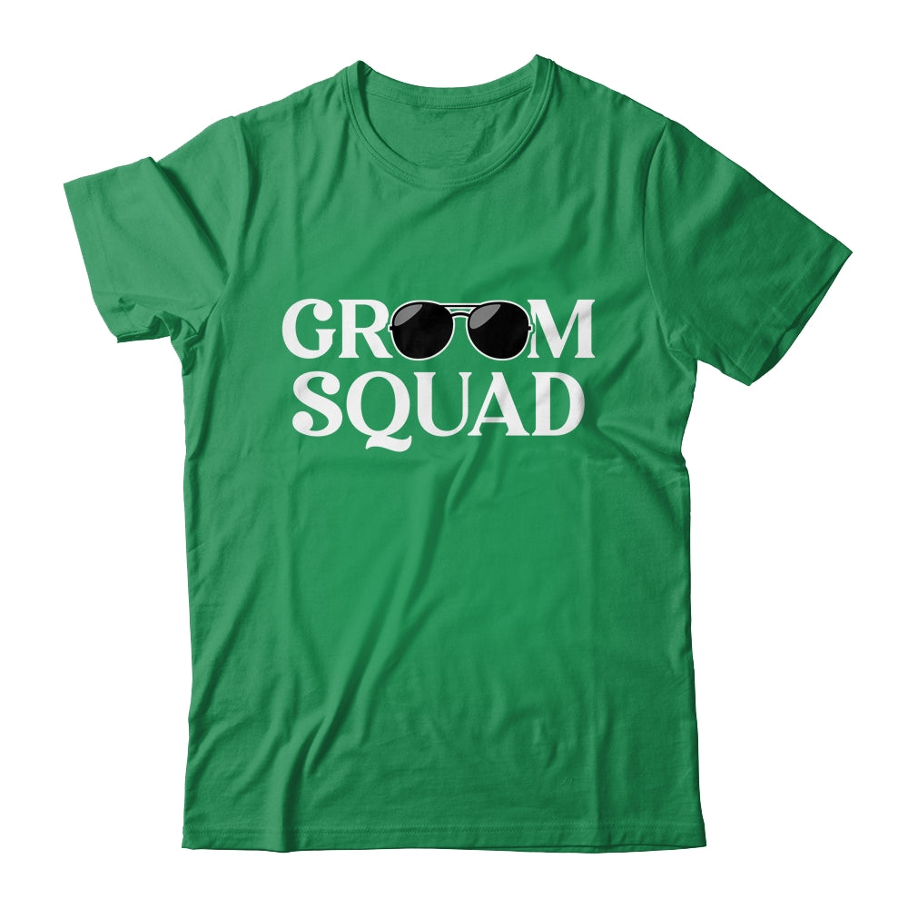Groom Squad Sunglasses Wedding Bachelor Party Matching Shirt & Hoodie | siriusteestore