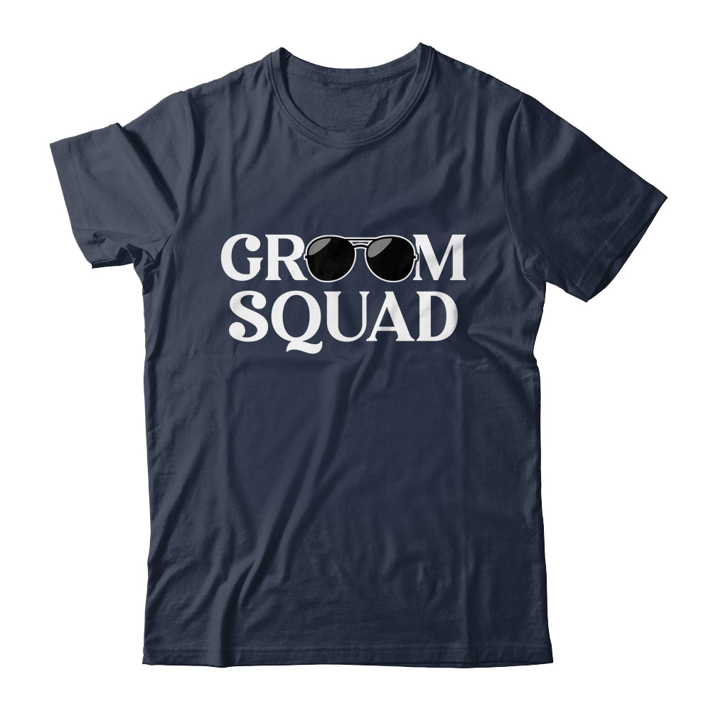 Groom Squad Sunglasses Wedding Bachelor Party Matching Shirt & Hoodie | siriusteestore