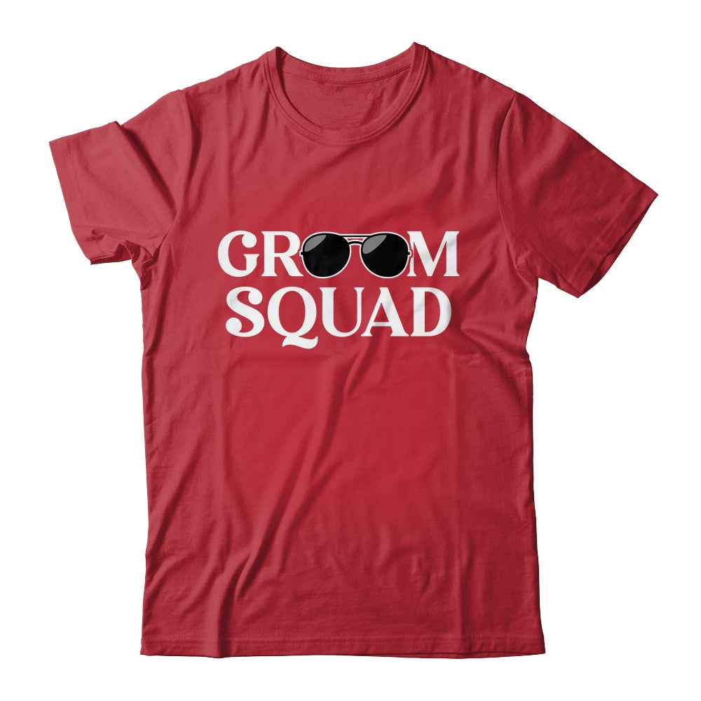 Groom Squad Sunglasses Wedding Bachelor Party Matching Shirt & Hoodie | siriusteestore