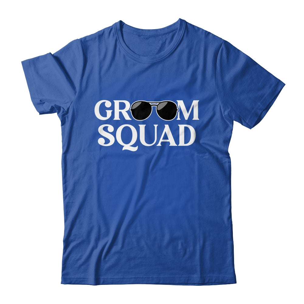 Groom Squad Sunglasses Wedding Bachelor Party Matching Shirt & Hoodie | siriusteestore