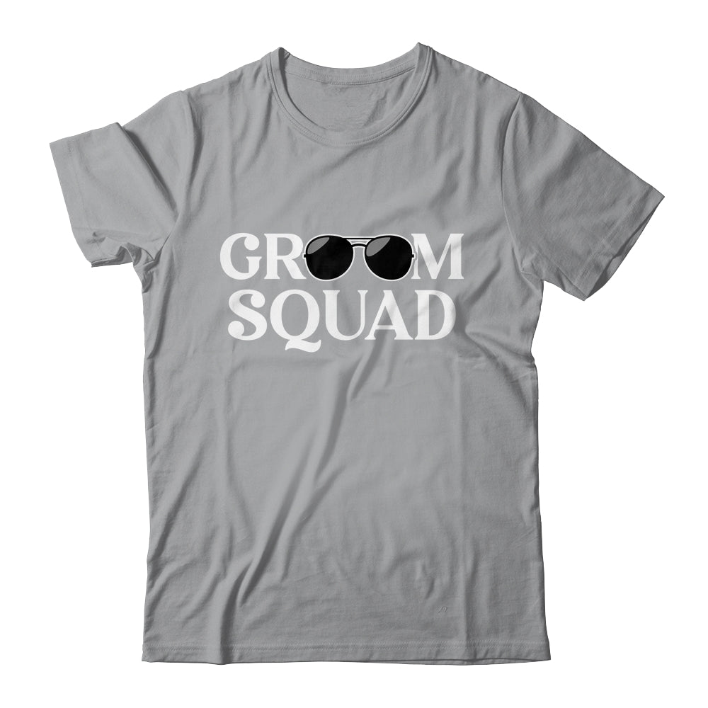 Groom Squad Sunglasses Wedding Bachelor Party Matching Shirt & Hoodie | siriusteestore