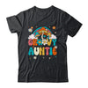 Groovy Auntie Birthday Party Theme Decorations Rainbow Shirt & Hoodie | siriusteestore