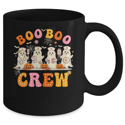 Groovy Boo Boo Crew Nurse Funny Ghost Halloween Nurse Women Mug | siriusteestore