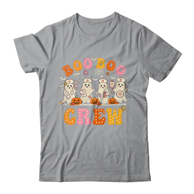 Groovy Boo Boo Crew Nurse Funny Ghost Halloween Nurse Women Shirt & Hoodie | siriusteestore
