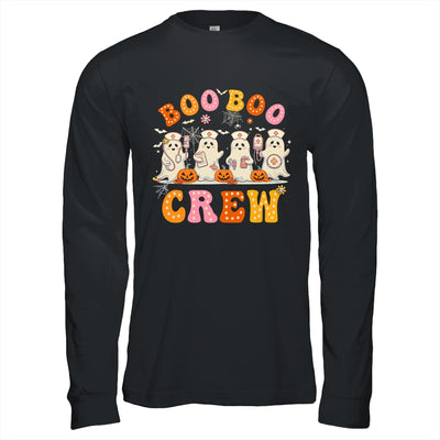 Groovy Boo Boo Crew Nurse Funny Ghost Halloween Nurse Women Shirt & Hoodie | siriusteestore