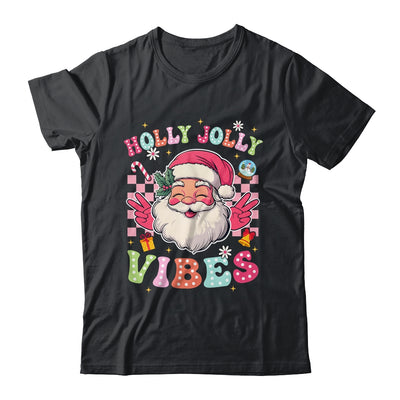 Groovy Cute Santa Claus Christmas Vibes Xmas Girls Womens Shirt & Sweatshirt | siriusteestore
