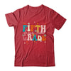 Groovy Fifth Grade Dream Team Back To School Teacher Kids Shirt & Hoodie | siriusteestore