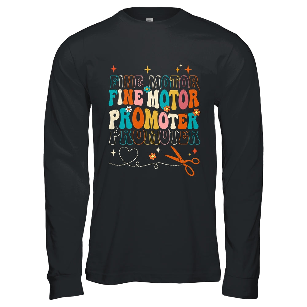Groovy Fine Motor Promoter Occupational Therapy OT Therapist Shirt & Hoodie | siriusteestore