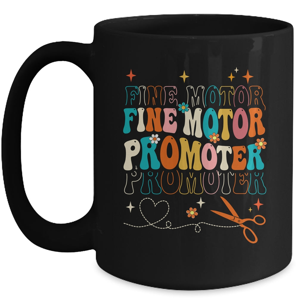 Groovy Fine Motor Promoter Occupational Therapy OT Therapist Mug | siriusteestore