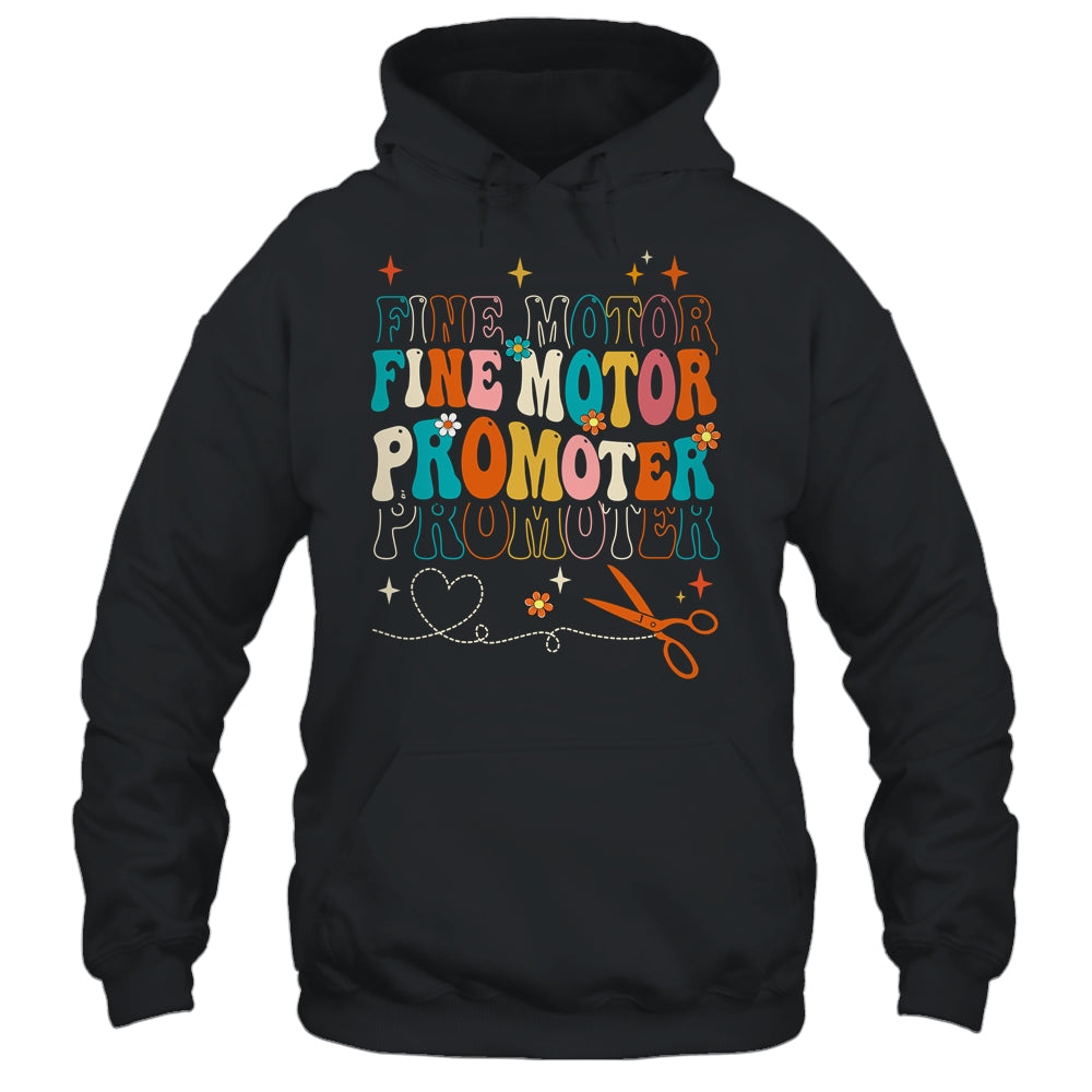 Groovy Fine Motor Promoter Occupational Therapy OT Therapist Shirt & Hoodie | siriusteestore