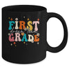 Groovy First Grade Dream Team Back To School Teacher Kids Mug | siriusteestore