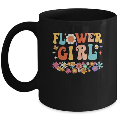 Groovy Flower Girl A Bridesmaid Proposal Flower Girl Mug | siriusteestore