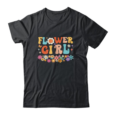 Groovy Flower Girl A Bridesmaid Proposal Flower Girl Shirt & Hoodie | siriusteestore