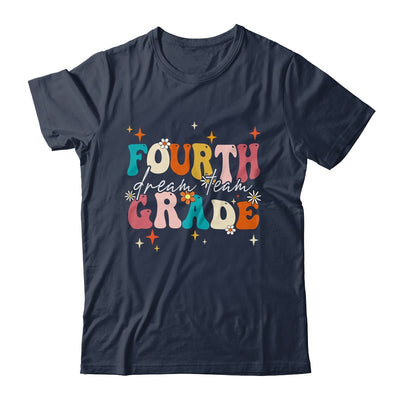 Groovy Fourth Grade Dream Team Back To School Teacher Kids Shirt & Hoodie | siriusteestore