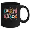 Groovy Fourth Grade Dream Team Back To School Teacher Kids Mug | siriusteestore