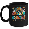 Groovy Godfather Birthday Party Theme Decorations Rainbow Mug | siriusteestore