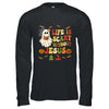Groovy Halloween Life Is Scary Without Jesus Christian Lover Shirt & Hoodie | siriusteestore