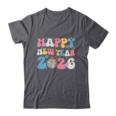 Groovy Happy New Year 2026 Party Cute New Years Eve NYE 2026 Shirt & Hoodie | siriusteestore