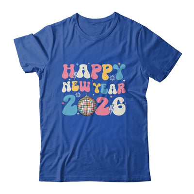 Groovy Happy New Year 2026 Party Cute New Years Eve NYE 2026 Shirt & Hoodie | siriusteestore