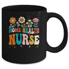 Groovy Home Health Nurse Flowers Home Health Nursing Mug | siriusteestore