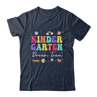 Groovy Kindergarten Dream Team Back To School Teacher Kids Shirt & Hoodie | siriusteestore