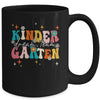 Groovy Kindergarten Dream Team Back To School Teacher Kids Mug | siriusteestore