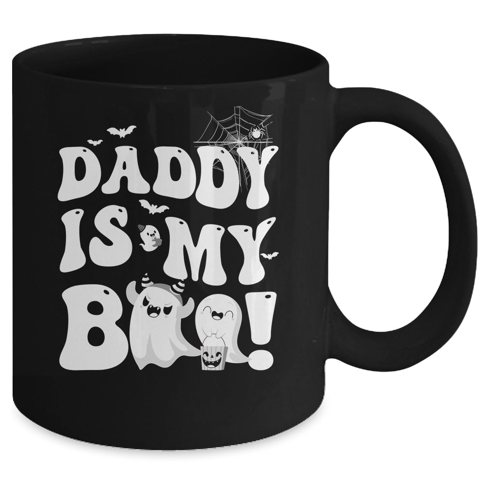 Groovy Mama Is My Boo Halloween For Boys Girls Kids Mug | siriusteestore