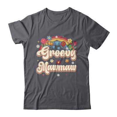 Groovy Mawmaw Retro Hippie Peace Sign Floral Mothers Day Shirt & Tank Top | siriusteestore