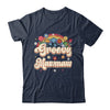 Groovy Mawmaw Retro Hippie Peace Sign Floral Mothers Day Shirt & Tank Top | siriusteestore