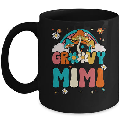 Groovy Mimi Birthday Party Theme Decorations Rainbow Family Mug | siriusteestore