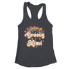 Groovy Mimi Retro Hippie Peace Sign Floral Mothers Day Shirt & Tank Top | siriusteestore