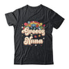 Groovy Nana Retro Hippie Peace Sign Floral Mothers Day Shirt & Tank Top | siriusteestore