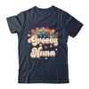 Groovy Nana Retro Hippie Peace Sign Floral Mothers Day Shirt & Tank Top | siriusteestore