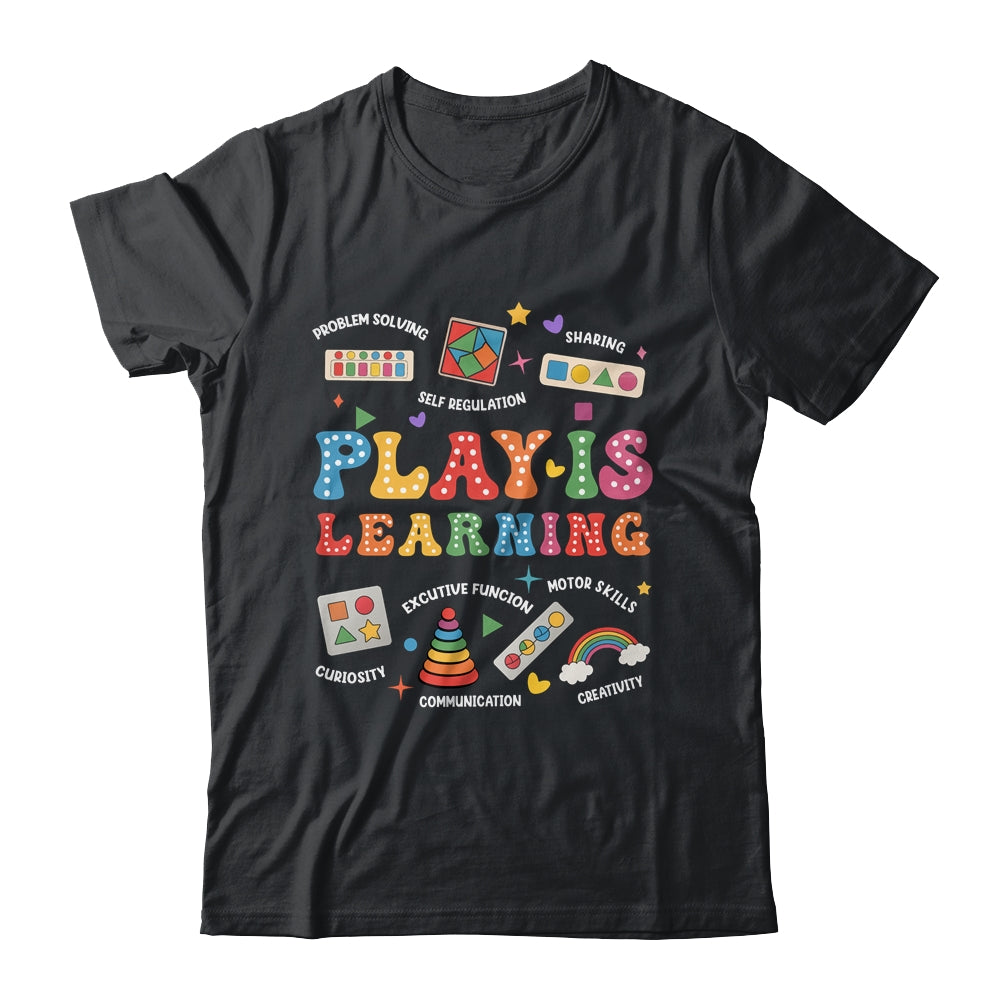 Groovy Play Is Learning Kindergarten Teacher Appreciation Shirt & Hoodie | siriusteestore