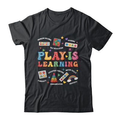 Groovy Play Is Learning Kindergarten Teacher Appreciation Shirt & Hoodie | siriusteestore