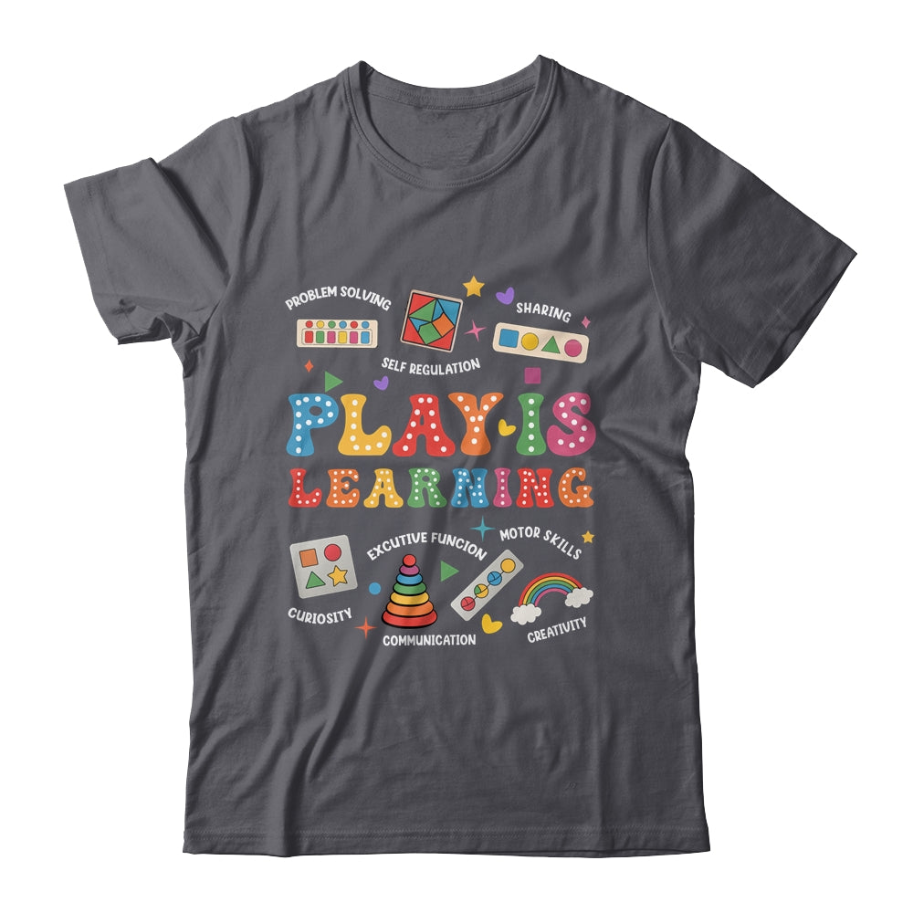 Groovy Play Is Learning Kindergarten Teacher Appreciation Shirt & Hoodie | siriusteestore